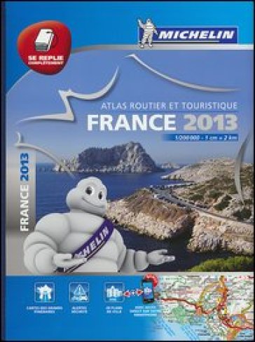 France. Atlas routier et touristique multiplex 2013 1:200.000
