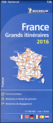 France. Grands itinéraires 1:1.000.000