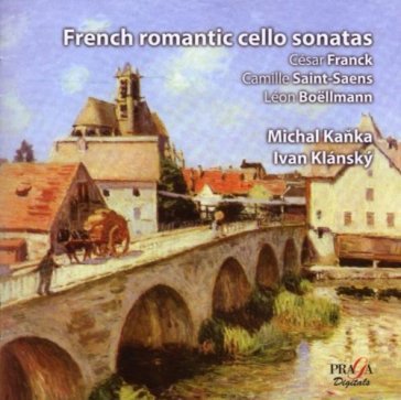 French romantic cello sonatas - Kanka-Klansky