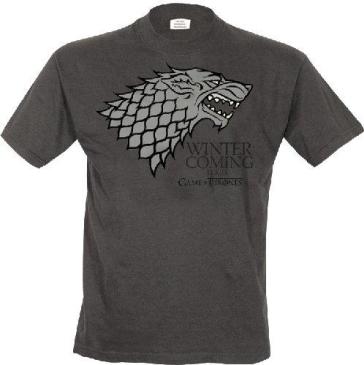 Game Of Thrones - Logo Stark (T-Shirt Uomo M)