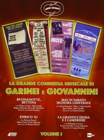 Garinei E Giovannini - La Grande Commedia Musicale #01 (4 Dvd) - Pietro Garinei - Sandro Giovannini - Gino Landi - Eros Macchi - Vito Molinari