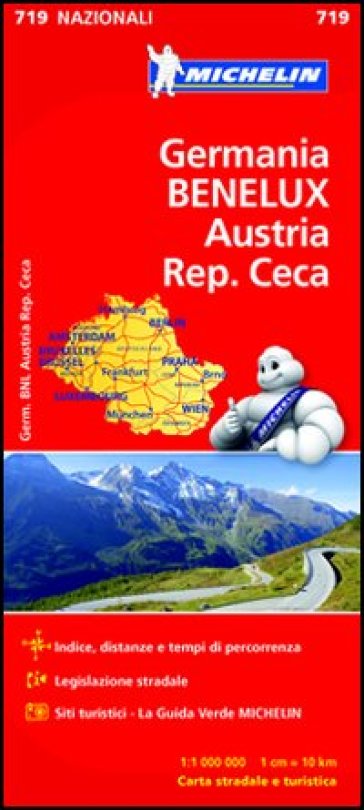 Germania, Benelux, Austria, Repubblica Ceca 1:1.000.000