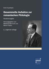 Gesammelte Aufsätze zur romanischen Philologie Studienausgabe