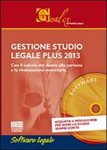 Gestione studio legale plus 2013. CD-ROM - Erennio Fabozi