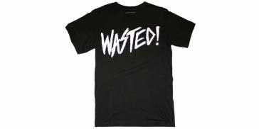 Get wasted -s- black - KILL BRAND =T-SHIRT=