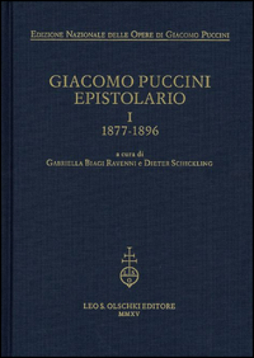 Giacomo Puccini. Epistolario. 1: 1877-1896