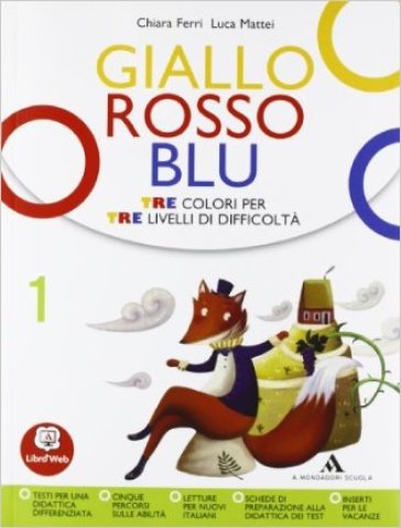 Giallo, rosso, blu. Con quaderno strumenti-Storie di dei e eroi. Con espansione online. Per la Scuola media. 1. - Chiara Ferri - Luca Mattei