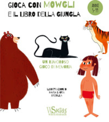 Gioca con Mowgli e il libro della giungla. Ediz. a colori. Con Carte - Maria Laura Brenlla