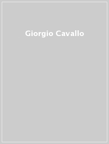 Giorgio Cavallo