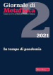 Giornale di metafisica. Ediz. italiana e inglese (2021). 2: In tempo di pandemia