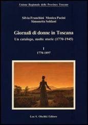 Giornali di donne in Toscana. Un catalogo, molte storie (1770-1945)