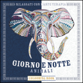 Giorno e notte animali. Colouring book