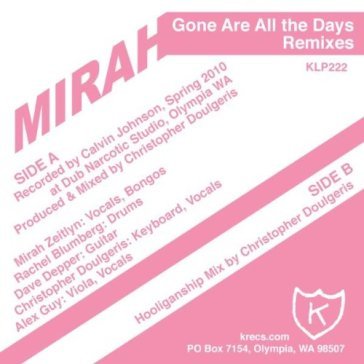 Gone all the days - Mirah