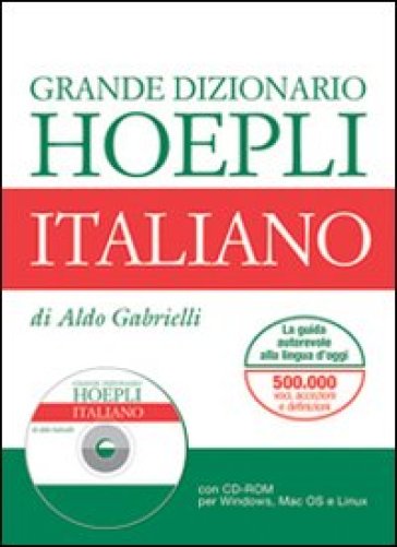 Grande dizionario italiano. Con CD-ROM - Aldo Gabrielli