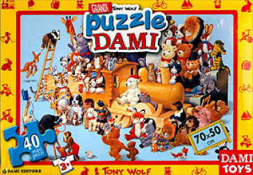 Grandi puzzle. Teneri animali. Puzzle gigante - Tony Wolf