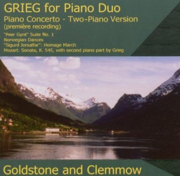 Grieg for piano duo - GOLDSTONE - CLEMMOW