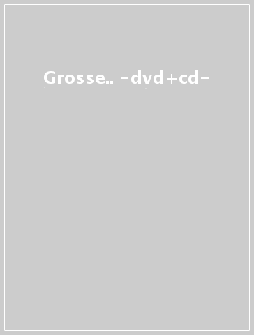 Grosse.. -dvd+cd- - Freddy Quinn