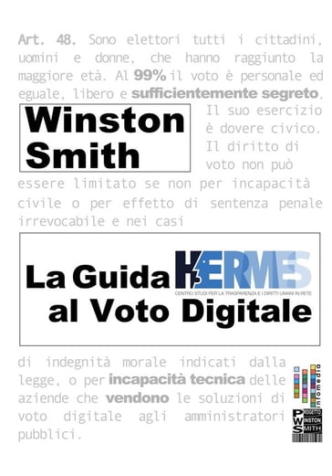 La Guida HERMES al Voto Digitale - Emmanuele Somma - Winston Smith