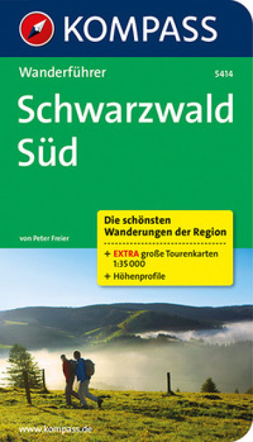 Guida escursionistica n. 5414. Schwarzwald Sud