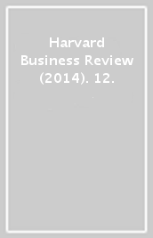 Harvard Business Review (2014). 12.