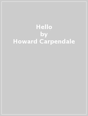 Hello - Howard Carpendale