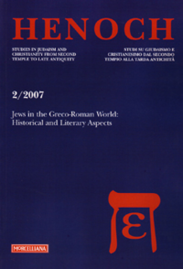 Henoch (2007). 2: Jews in the greco-roman world