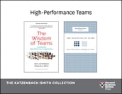 High-Performance Teams: The Katzenbach-Smith Collection (2 Books)