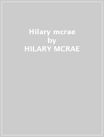Hilary mcrae - HILARY MCRAE