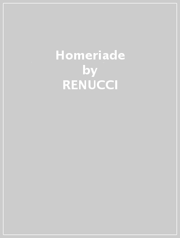 Homeriade - RENUCCI - AVIGNON
