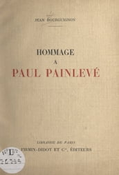 Hommage à Paul Painlevé