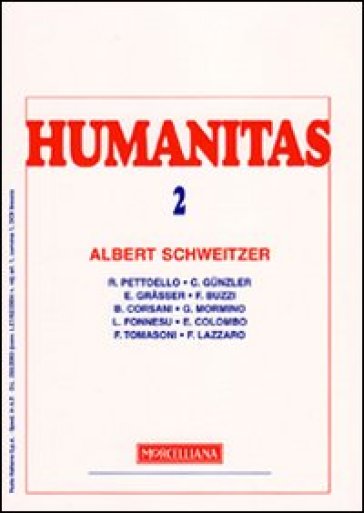 Humanitas (2009). 2: Albert Schweitzer