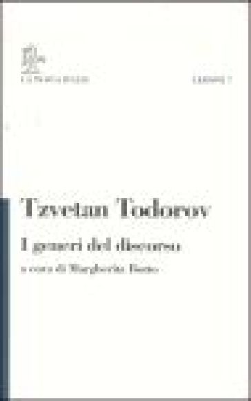 I generi del discorso - Tzvetan Todorov