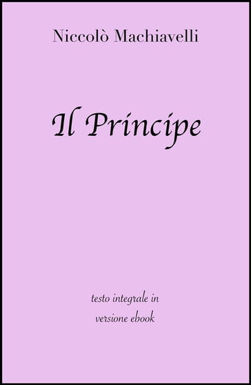 Il Principe - Niccolò Machiavelli