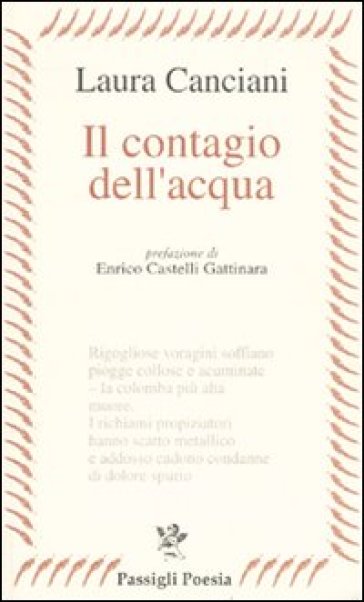 Il contagio dell'acqua - Laura Canciani