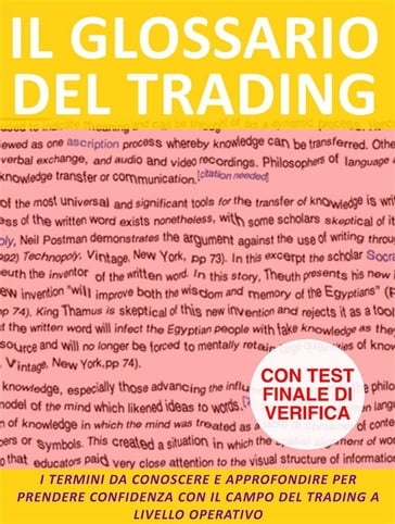 Il glossario del trading - Stefano Calicchio
