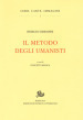 Il metodo degli umanisti