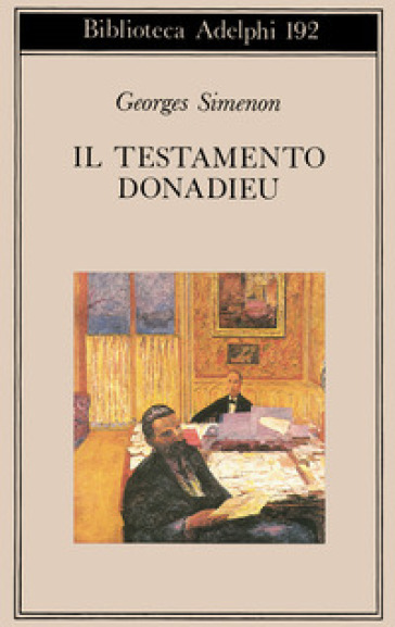 Il testamento Donadieu - Georges Simenon
