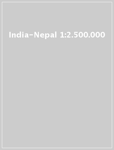 India-Nepal 1:2.500.000