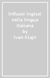 Influssi inglesi nella lingua italiana