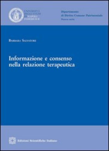 Informazione e consenso nella relazione terapeutica - Barbara Salvatore