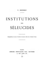 Institutions des Séleucides