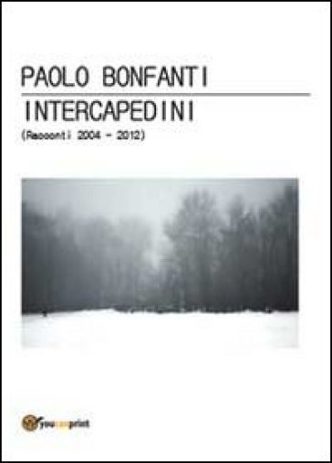 Intercapedini (Racconti 2004-2012) - Paolo Bonfanti
