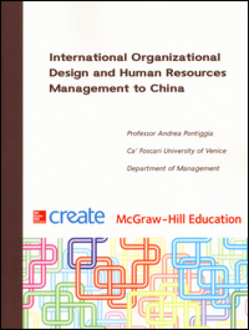 International Organizational Design and Human Resources Management to China - Andrea Pontiggia