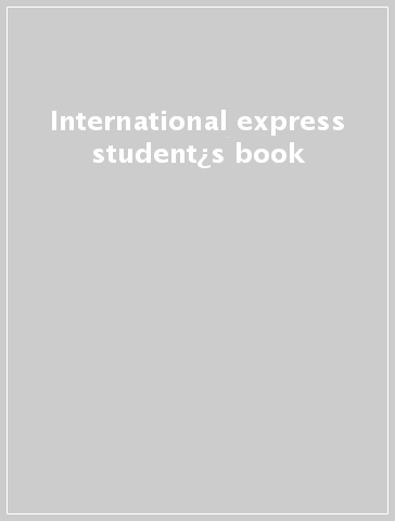 International express student¿s book