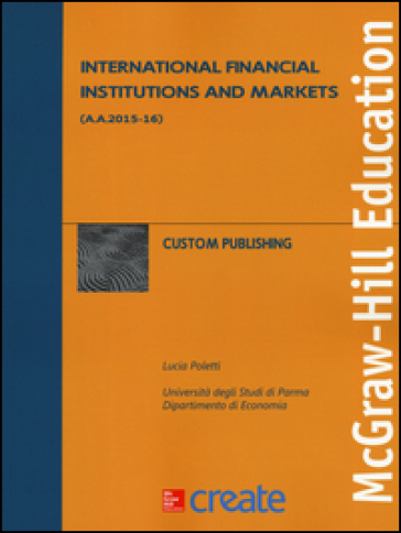 International financial institutions and markets - Lucia Poletti