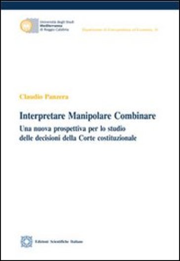 Interpretare manipolare combinare - Claudio Panzera