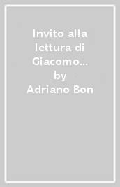 Invito alla lettura di Giacomo Leopardi