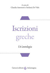 Iscrizioni greche. Un antologia