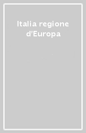 Italia regione d Europa