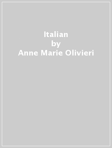 Italian - Anne-Marie Olivieri